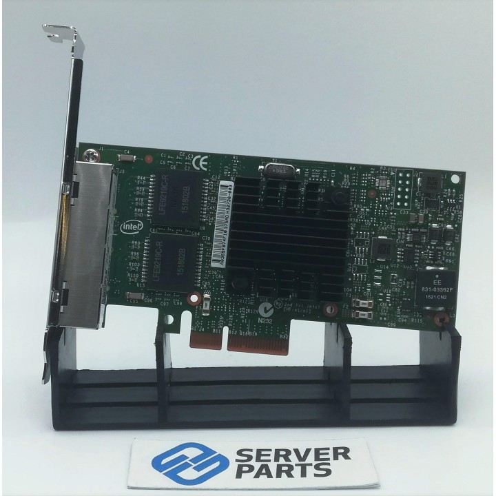 Intel i350-T4 NIC Quadport GbE PCIe LP I350T4G2P20