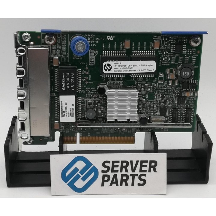 HP 331FLR 1GbE Quadport 634025-001 629133-001