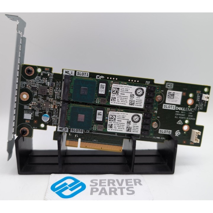 Dell Storage Adapter BOSS PCIe Card 2xM.2 SSD Adapter 7HYY4, 2x240GB m.2 SATA
