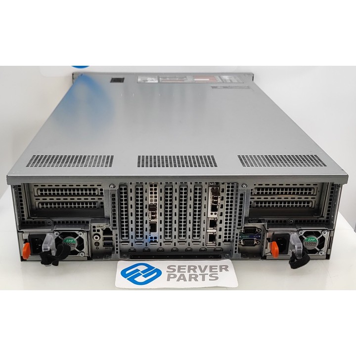Dell PowerEdge R940 4x6134 128GB 8x2.5" H330 4xSFP+ 2x1100W Rails