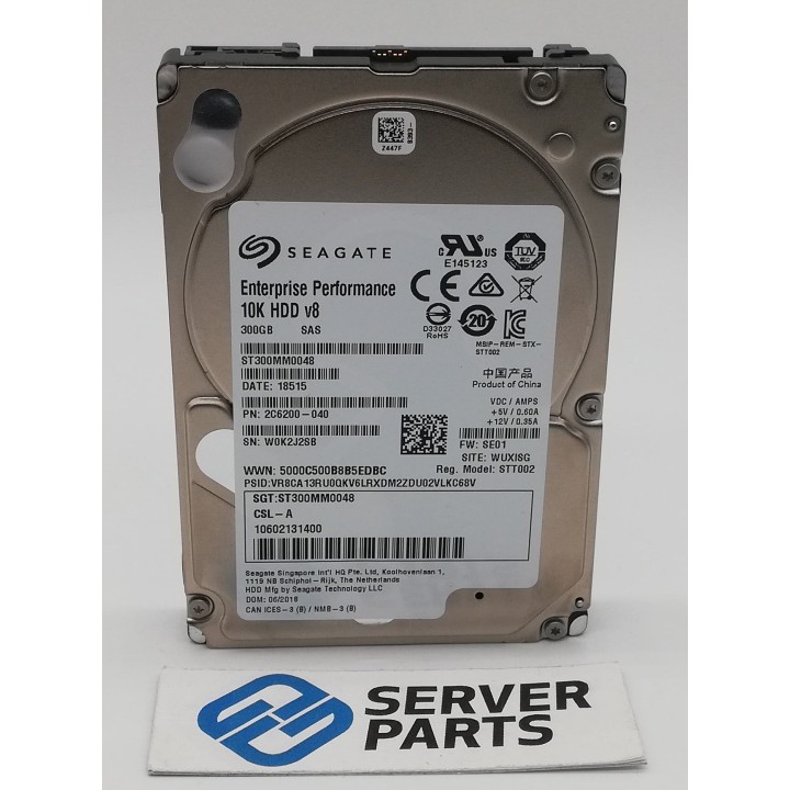 Seagate 300GB 10K SAS 12G 2.5" ST300MM0048
