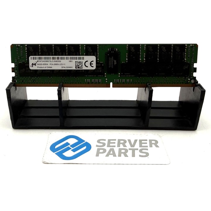 Micron 64GB DDR4 PC4-2666V ECC LRDIMM 2S2Rx4 MTA72ASS8G72LZ-2G6D2