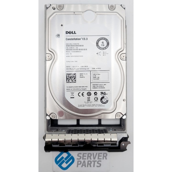 Dell 4TB 7.2K SAS LFF 529FG
