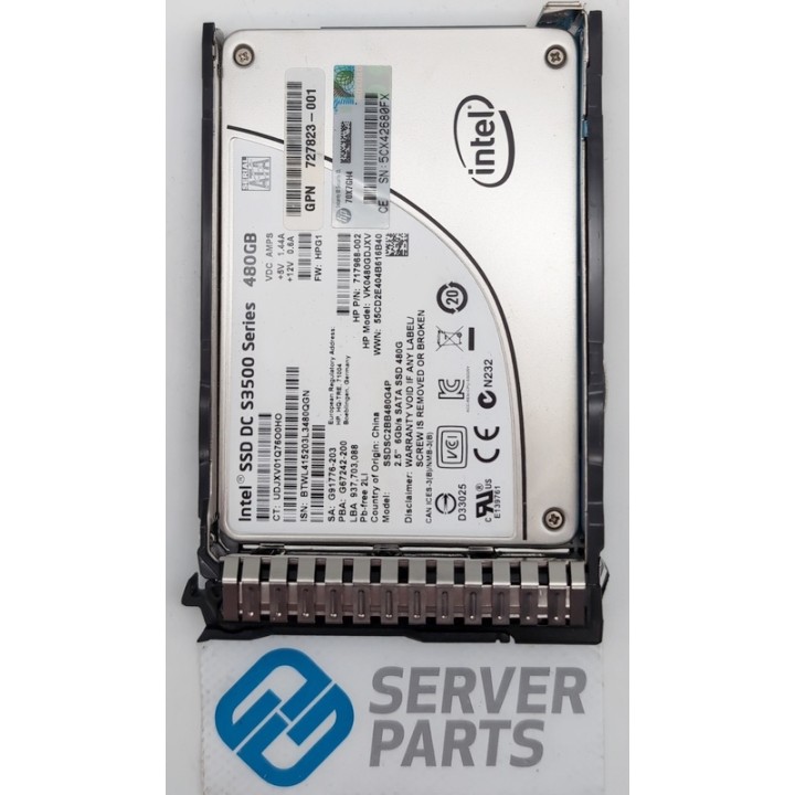 HP 480GB SSD SATA 6G SFF 718138-001