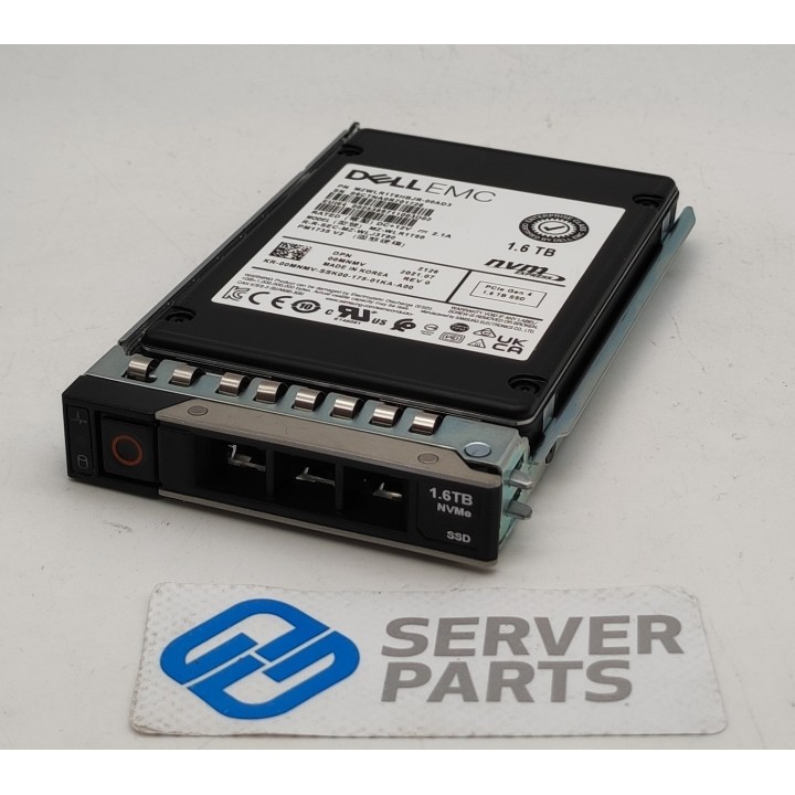 Dell 1.6TB SSD U.2 NVMe MU SFF 0MNMV