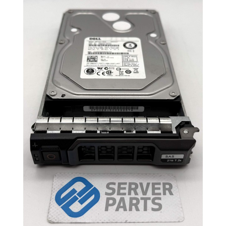 Dell 2TB 7.2K SAS 6G LFF WDC07