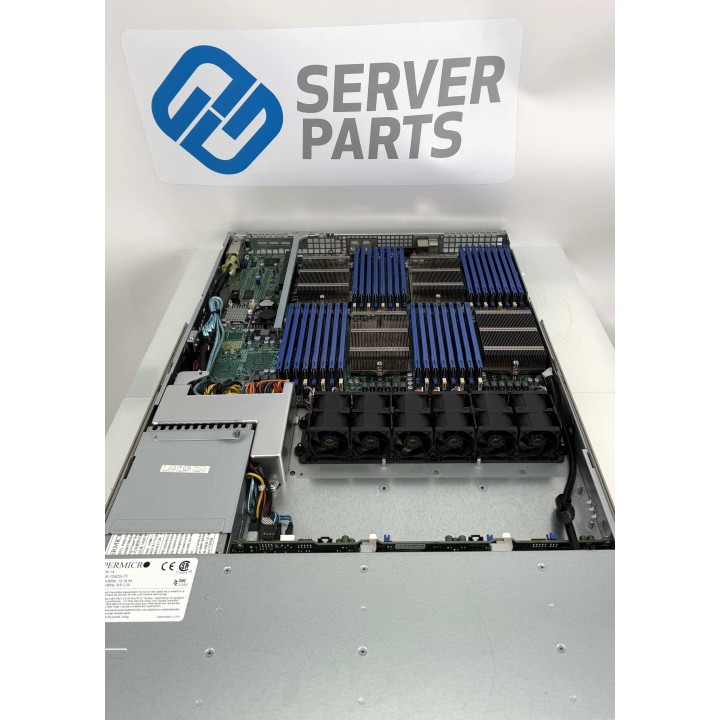 Supermicro AS-1042G-TF 1U 4xAMD 6174 128GB 3x3.5" 1x1400W rails