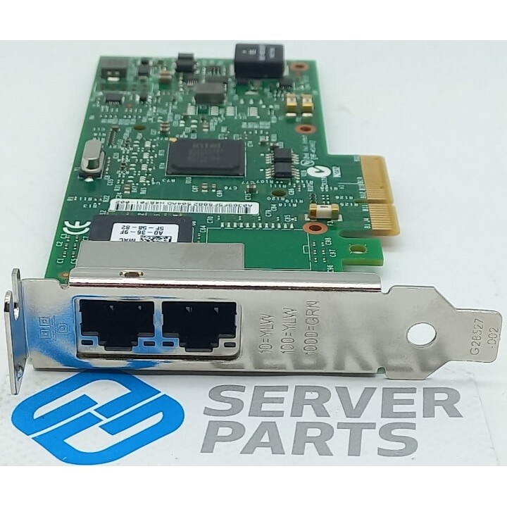 Dell Intel i350-T2 NIC Dualport GbE PCIe LP YG4N3