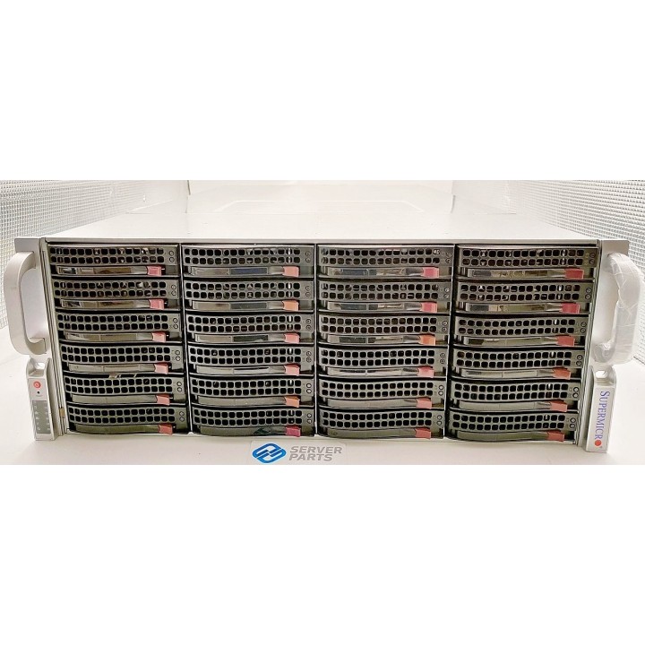 Supermicro 4U SC847 JBOD Chassi 45x3.5" 2xPSU 002 Rails
