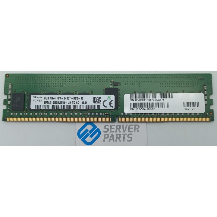  SK Hynix 8GB DDR4 PC4-2666V ECC RDIMM HMA41GR7BJR4N-VK