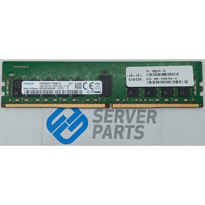 Samsung 16GB DDR4 PC4-2666V-RC2 ECC RDIMM M393A2K40DB2-CTD