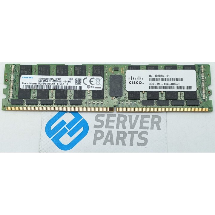 Samsung 64GB DDR4 PC4-2666V-LD2 ECC LRDIMM M386A8K40CM2-CTD