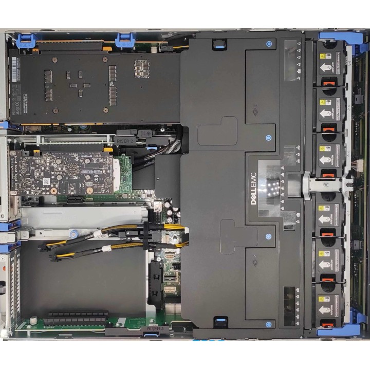 Dell EMC PowerEdge R740 2xGold 6244 192GB Tesla V100 8x3.5" 2x1600W Rails