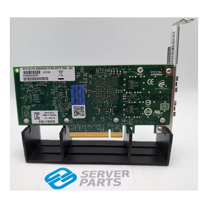Intel X520-DA2 2x10GbE PCIe EX520DA2G2P5