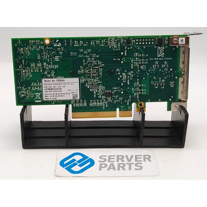 EMC ConnectX-3 FDR VPI Dualport 40GbE QSFP LP 105-001-013-00