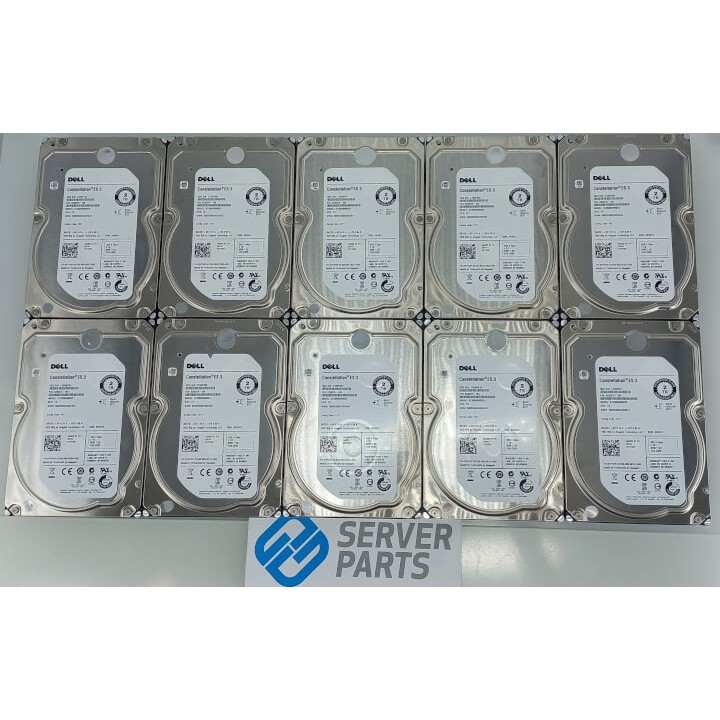 10-Pack Dell 2TB 7.2K SAS 6G 3.5" 1P7DP ART 135943580