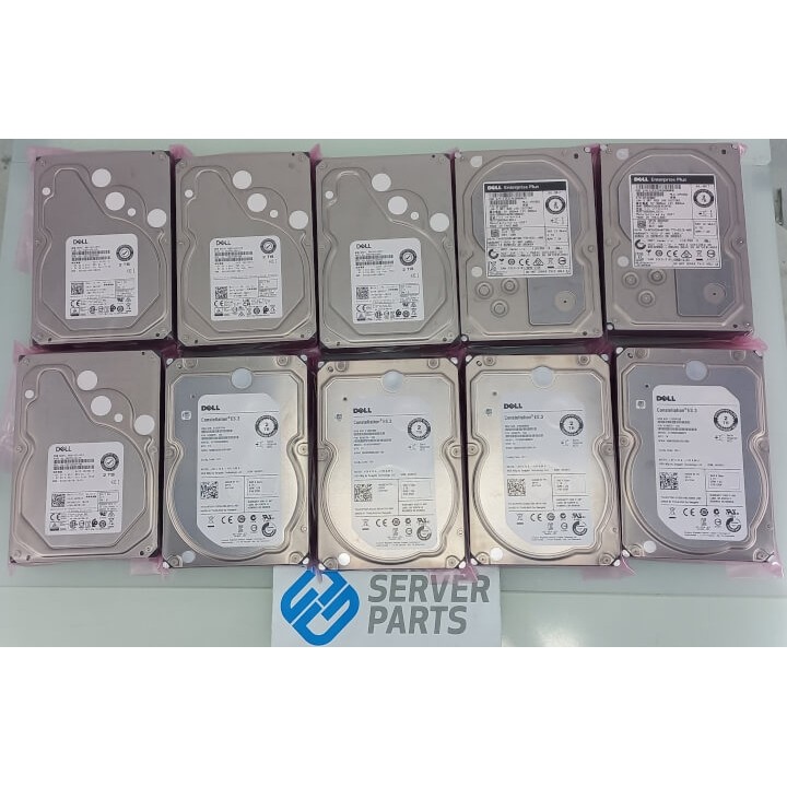 10-Pack Dell Mix 2TB 7.2K SAS 3.5" ART 135945555