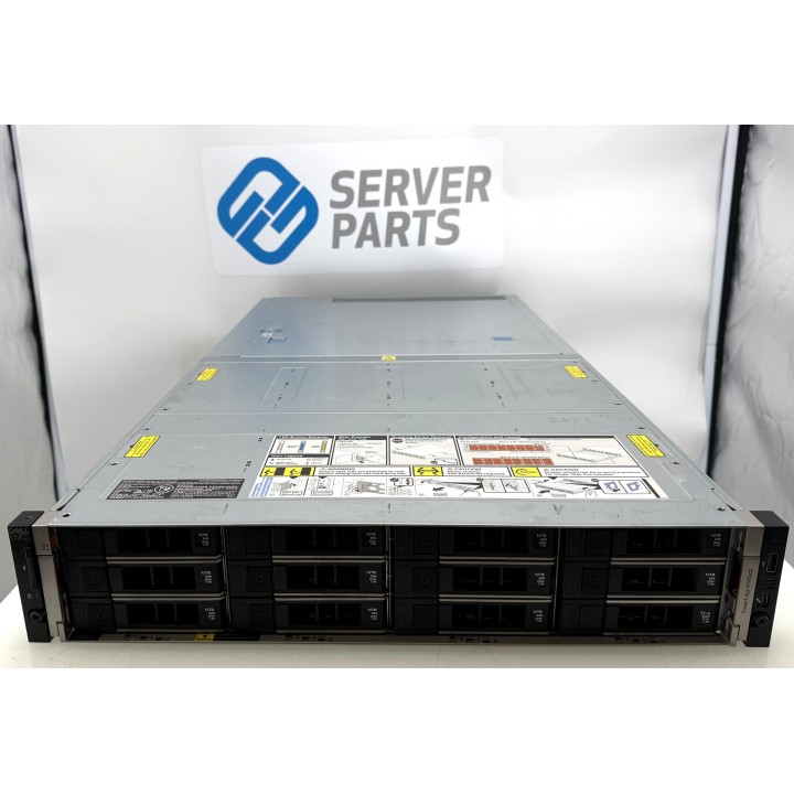 Dell PowerEdge R740xd2 1x4210R 192GB 23x12TB 3.5" 2x10G H730P 2x1100W Rails