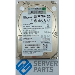HPE 1.2TB 10K SAS 12G 2.5" 792436-003 utan vagga