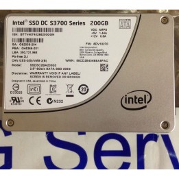 Intel 200GB SSD SATA 6G 2.5" DC S3700 SSDSC2BA200G3