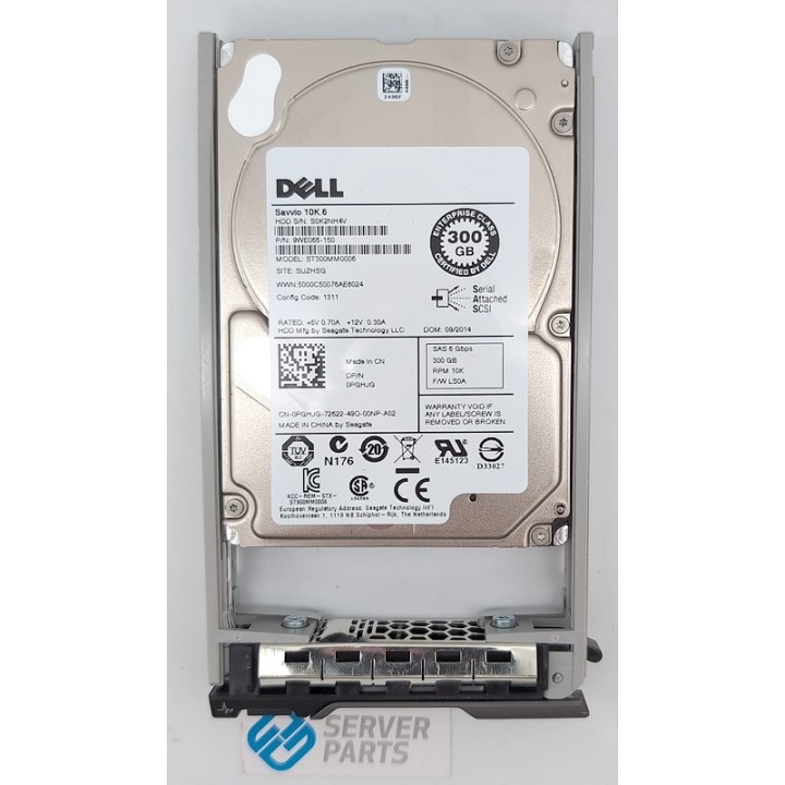 Dell 300GB 10K SAS 6G SFF PGHJG