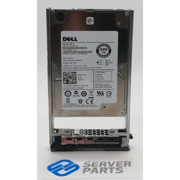 Dell 300GB 15K SAS 6G Gen13 SFF H8DVC