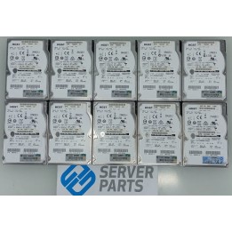 10-Pack HP 900GB 10K SAS 6G 2.5" 5697-1288 utan vagga
