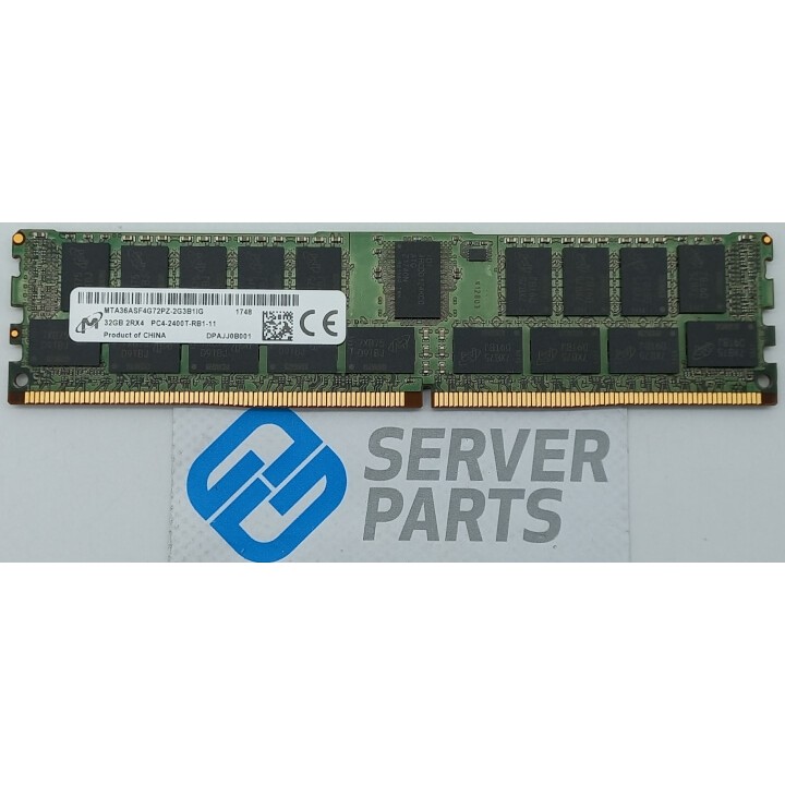 Micron 32GB DDR4 PC4-2400T ECC RDIMM MTA36ASF4G72PZ-2G3B1
