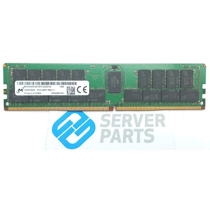 Micron 32GB DDR4 PC4-2400T-RB2 ECC RDIMM MTA36ASF4G72PZ-2G3D1