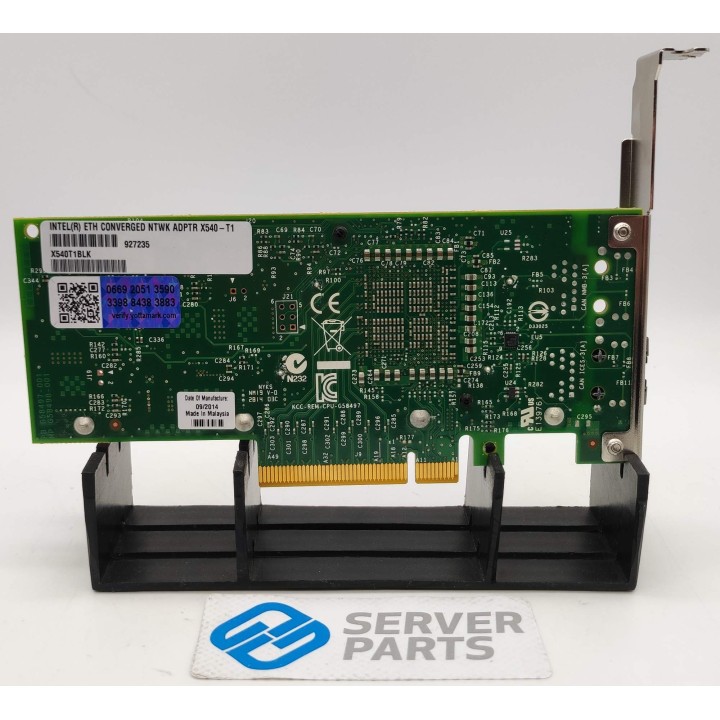 Intel X540-T1 CNA 10GbE Singleport PCIe X540T1BLK