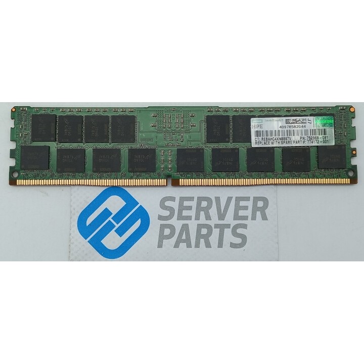 HP 16GB DDR4 PC4-2133P ECC RDIMM 752369-081