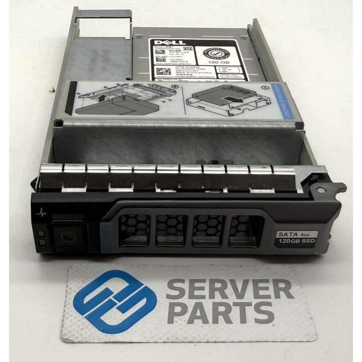 Dell 120GB SSD SATA LFF 6G 2.5" i 3.5" vagga PGNY6