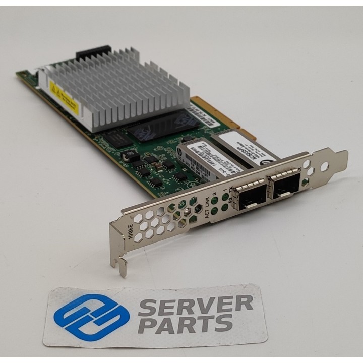HP NC523SFP NIC 10GbE Dualport SFP+ PCIe 593742-001 utan SFP