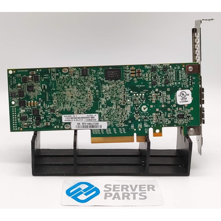 HP NC523SFP NIC 10GbE Dualport SFP+ PCIe 593742-001 utan SFP