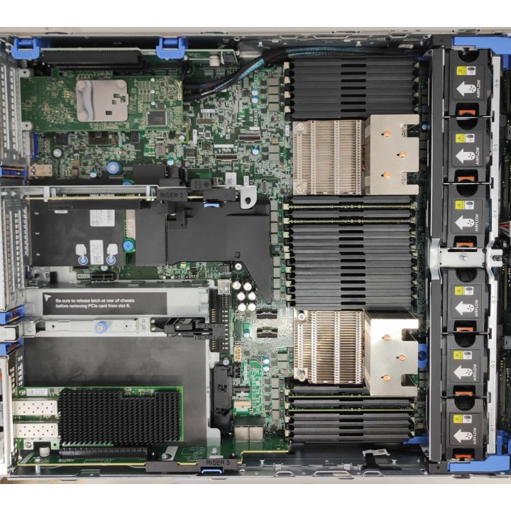 Dell PowerEdge R7425 2xEPYC 7451 128GB H330 8x3.5" 2x25GbE 2x1100W Rails