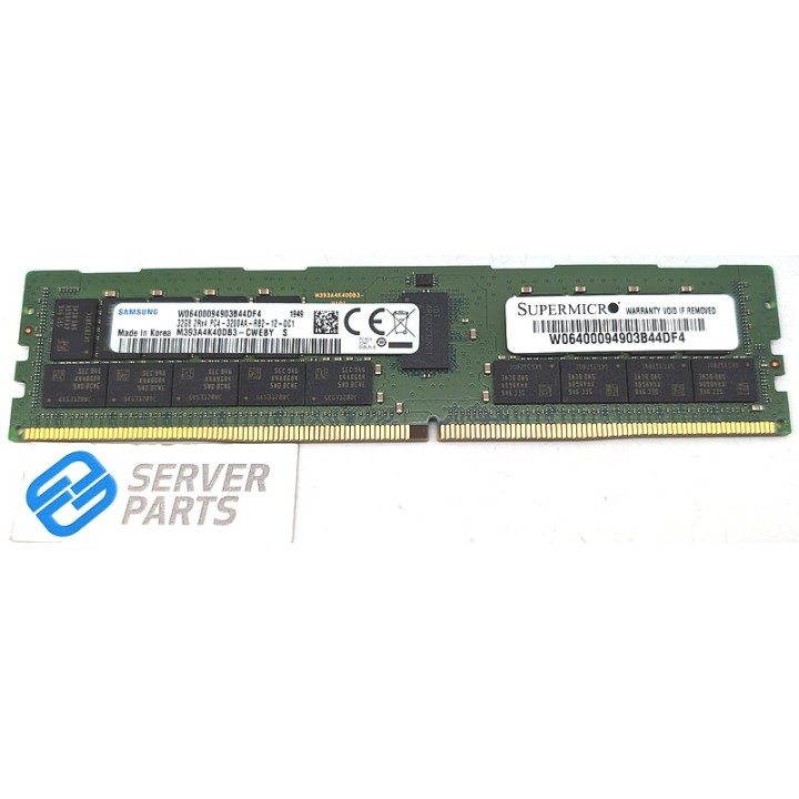 Samsung 32GB DDR4 PC4-3200AA ECC RDIMM M393A4K40DB3-CWE