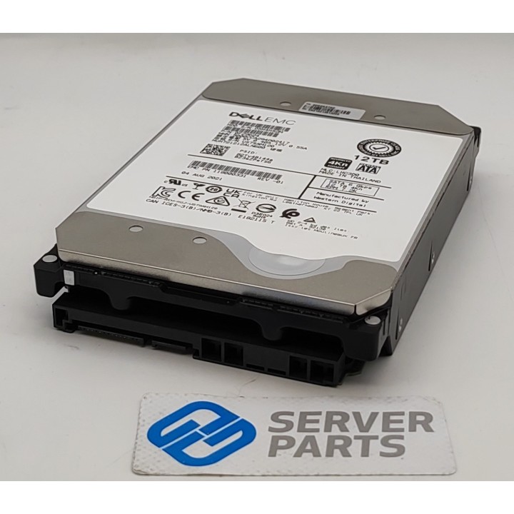 Dell EMC 12TB 7.2K SATA 6G 3.5" 118000331 utan vagga