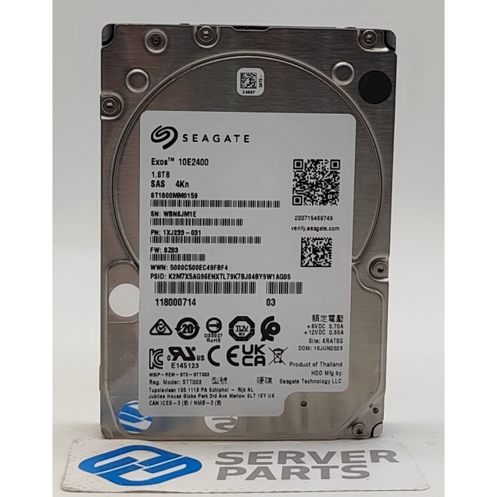 Seagate Exos 1.8TB 10K SAS 12G 2.5" ST1800MM0159
