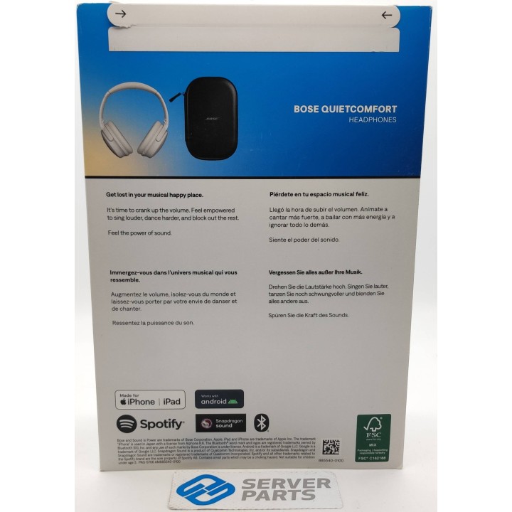 Bose QuietComfort Noise Cancelling Headphones White 884367-0200