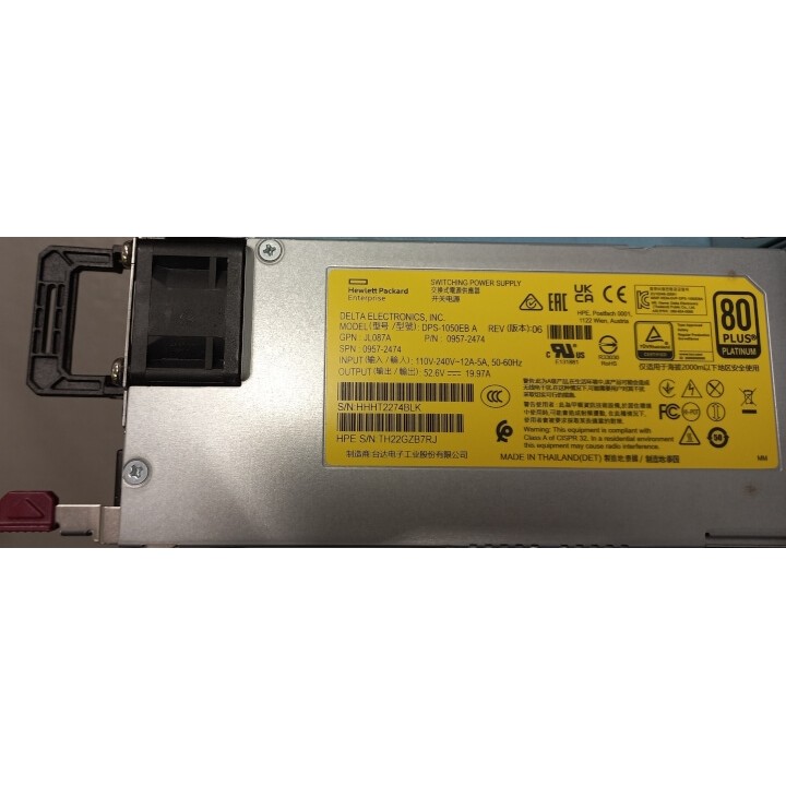 HPE Aruba 2930M 24-portar Gigabit PoE+ 1-slot Switch JL320A 1x1050W