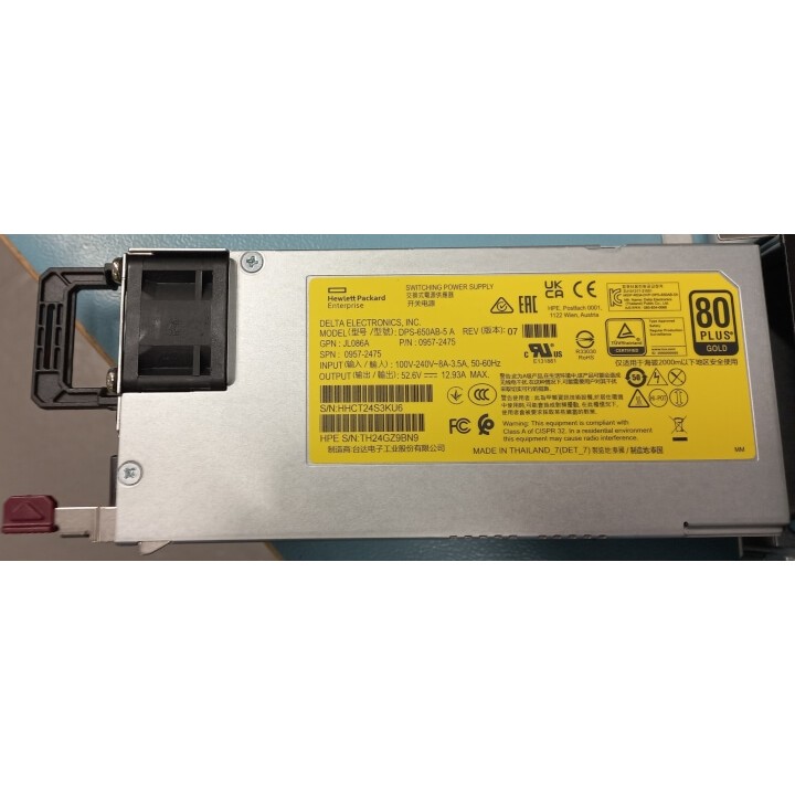 HPE Aruba 2930M 48-portar Gigabit PoE+ 1-slot Switch JL322A 1x680W