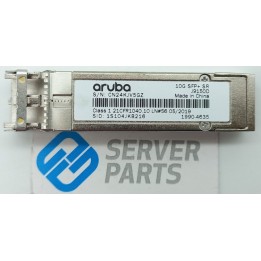 HPE Aruba 1st 10Gbps SFP+ LC SR modul 850nm 300m OM3 MMF J9150D
