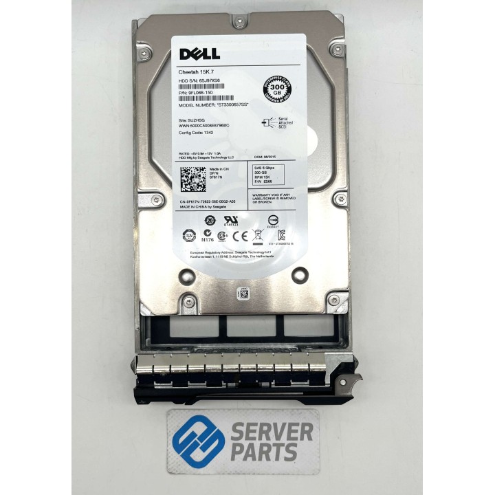 Dell 300GB 15K SAS 6G LFF F617N