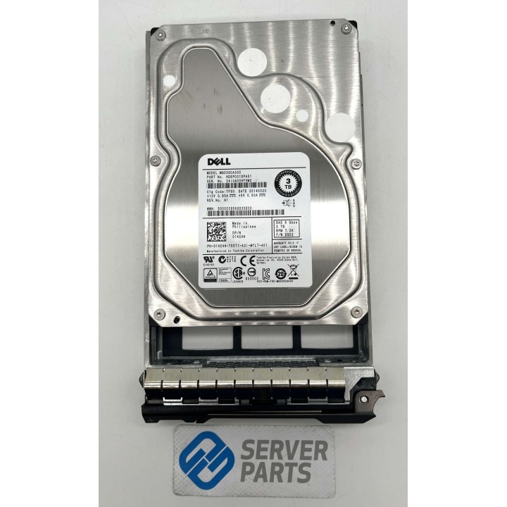 Dell 3TB 7.2K SAS 6G LFF 14X4H