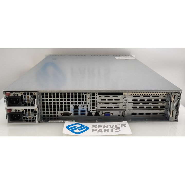 Supermicro SC825 2U X10SRW-F E5-2680v4 32GB 8x3.5" 2x500W Rails