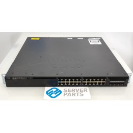 Cisco 24-port PoE+ Switch 2x640W WS-C3650-24PS-S