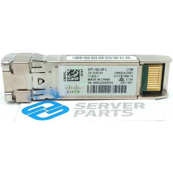 Cisco 10GbE SFP+ 850nm SFP-10G-SR-S