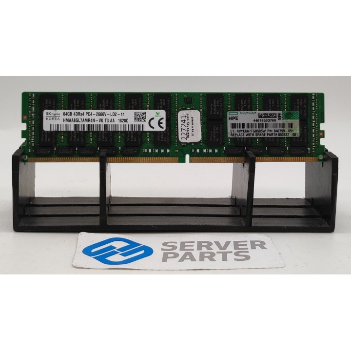 HP 64GB DDR4 PC4-2666V ECC LRDIMM 840759-091