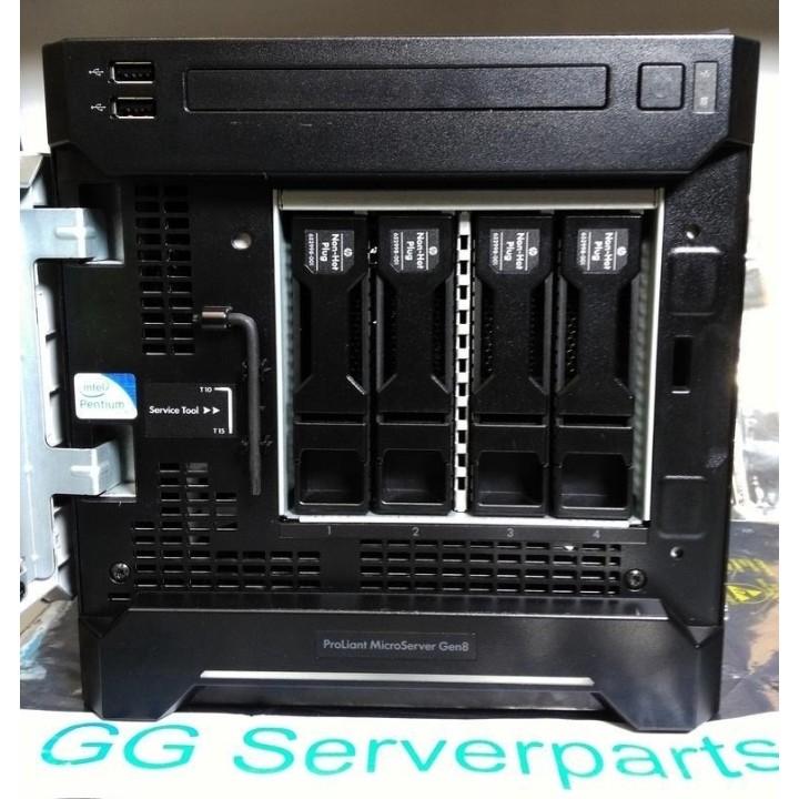 HP MicroServer Gen8 Xeon E3-1220L V2 16GB B120i 4x4TB