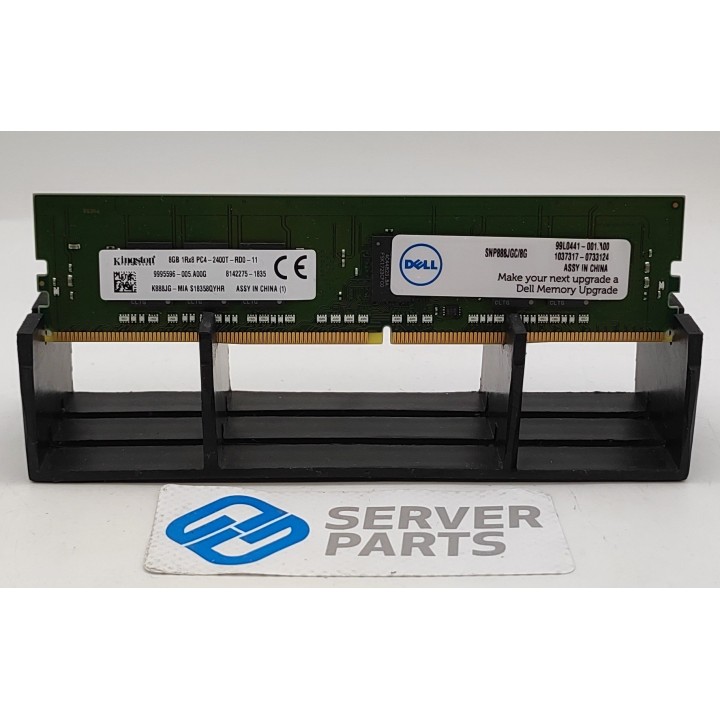 Dell 8GB DDR4 PC4-2400T ECC RDIMM SNP888JGC/8G